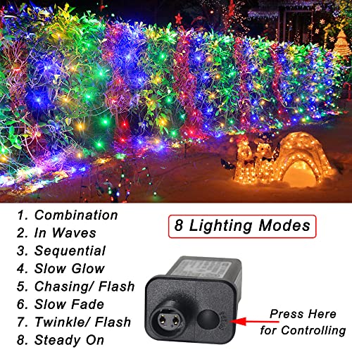 360 LED Christmas Net Lights Decoration