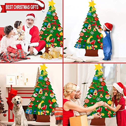 1.4 M Christmas Tree with Remote Control Christmas Tree Xmas Ornaments New  Year Decor Kids Gift