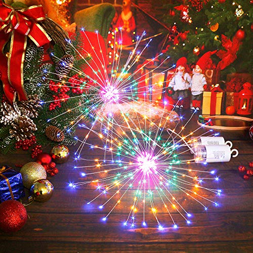 2Pack  Starburst Christmas 200 Firework Lights