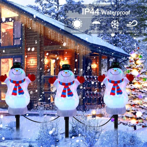 3 in 1 LED  Christmas Pathway Lights Decoration