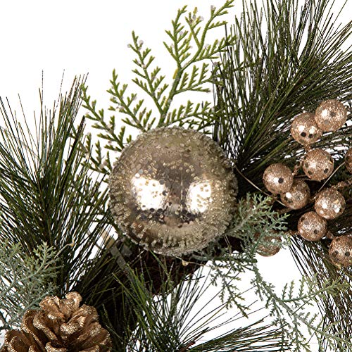 24 Inch Prelit Christmas Wreath Decoration