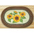 Oval Patch Rug -Sunflower Pattern