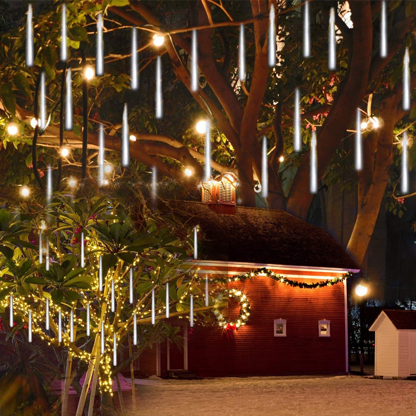 Meteor Shower Rain Christmas Lights