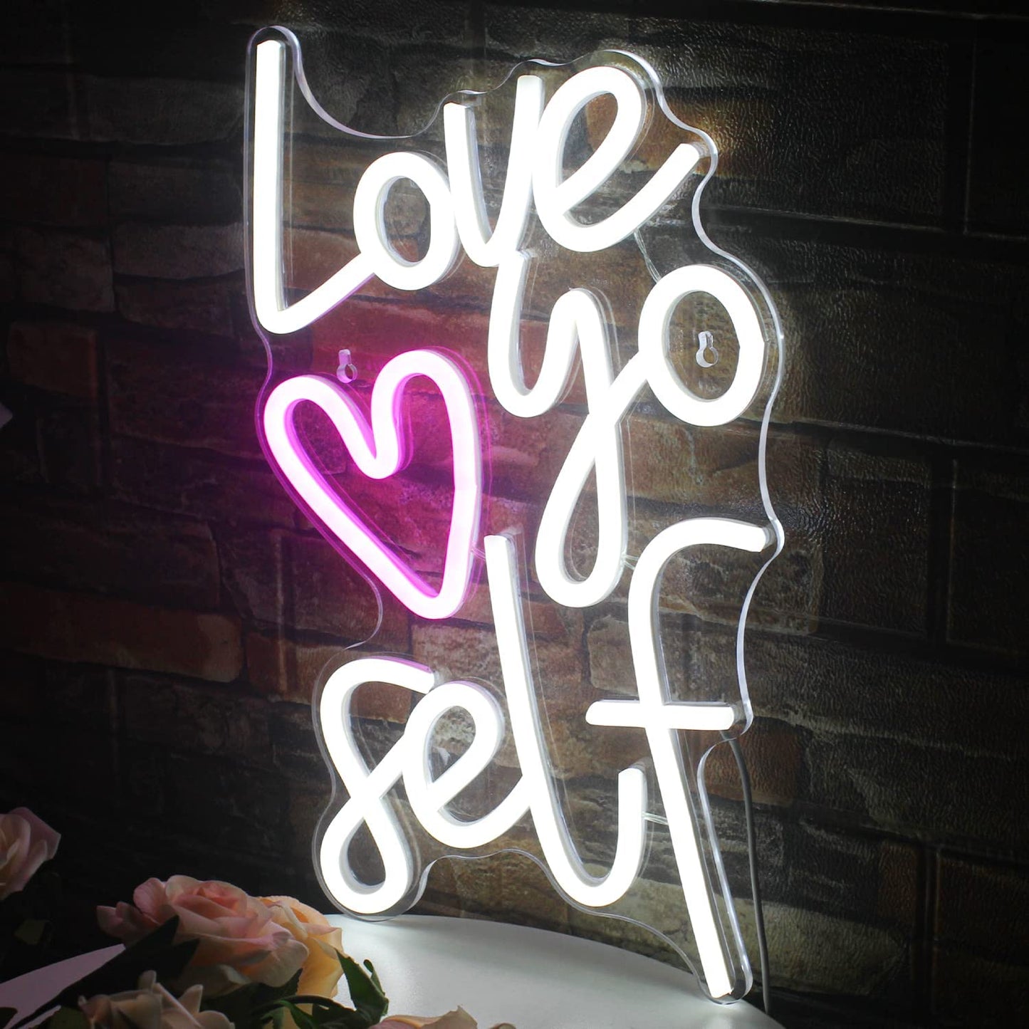 Love Yoself Neon Sign Wall Decoration