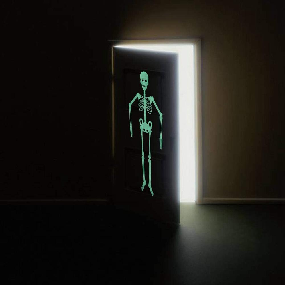 60 inch Halloween Hanging Luminous Skeleton Decoration