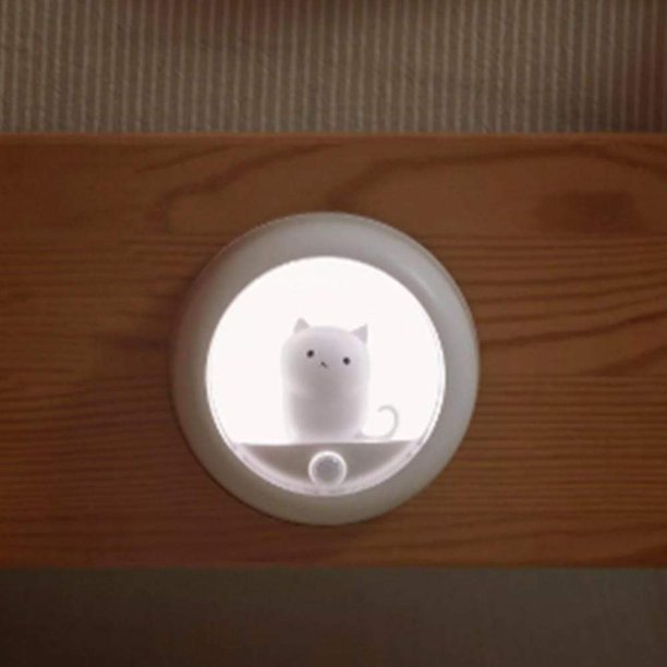 Black Cat Motion Sensor Night Light