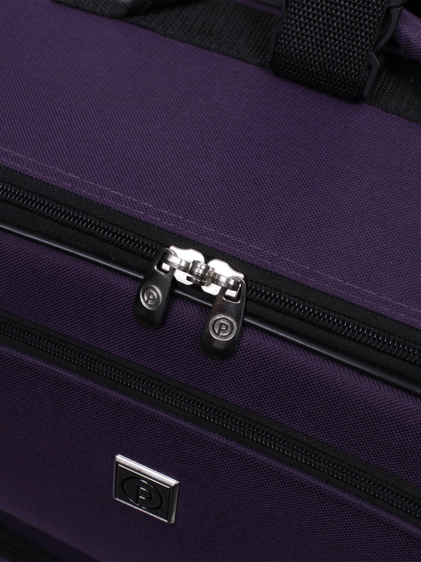 5 Piece Luggage Set, Includes Check and Carry-on Size, Purple