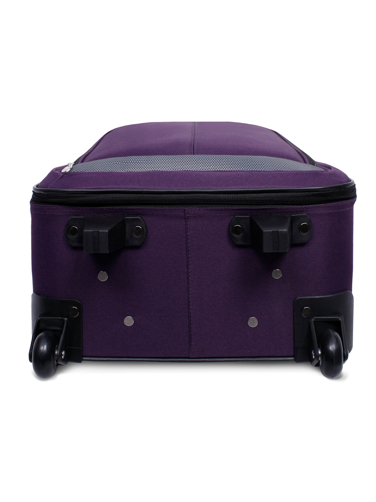 5 Piece Luggage Set, Includes Check and Carry-on Size, Purple