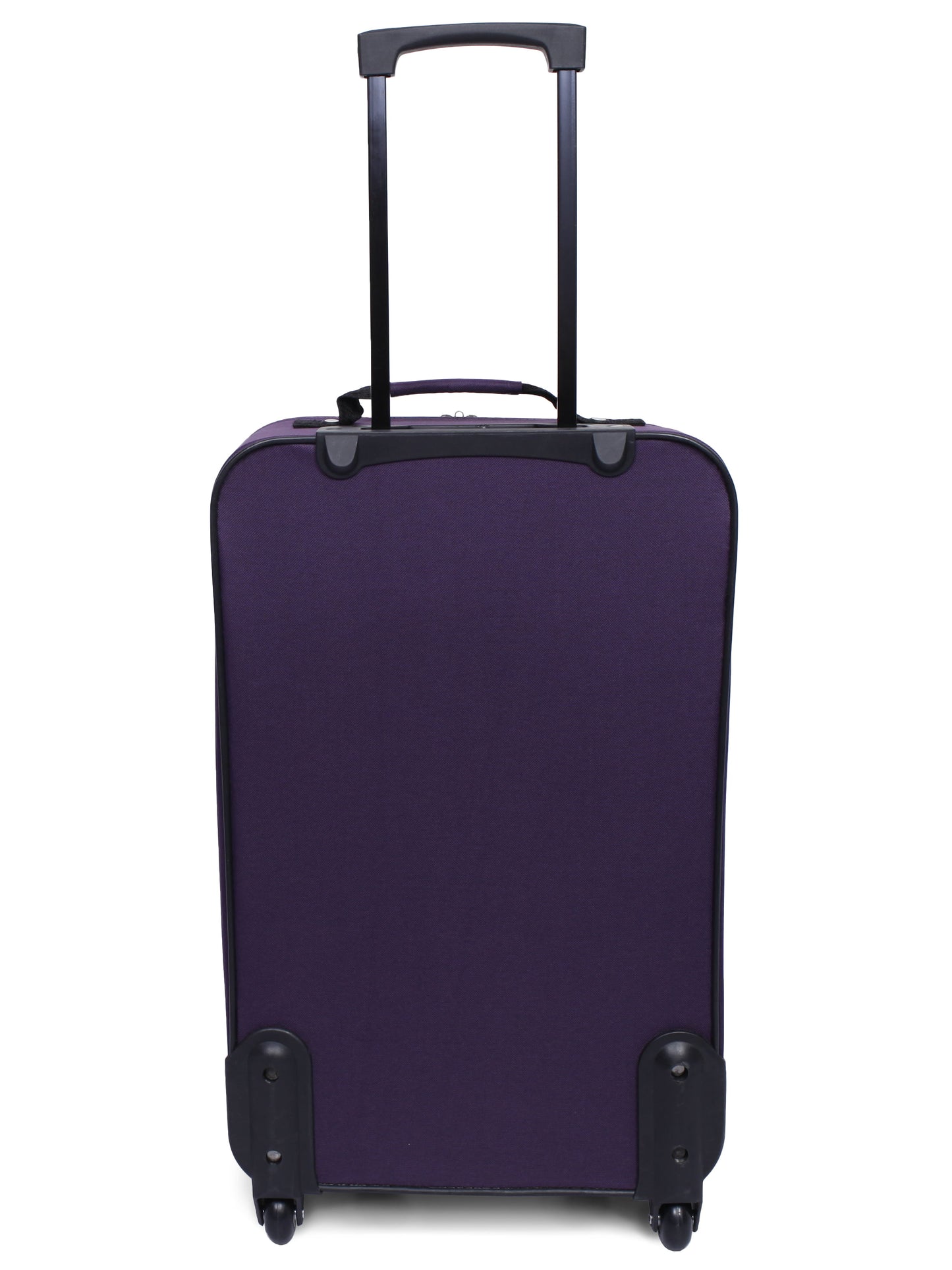 5 Piece Luggage Set, Includes Check and Carry-on Size, Purple