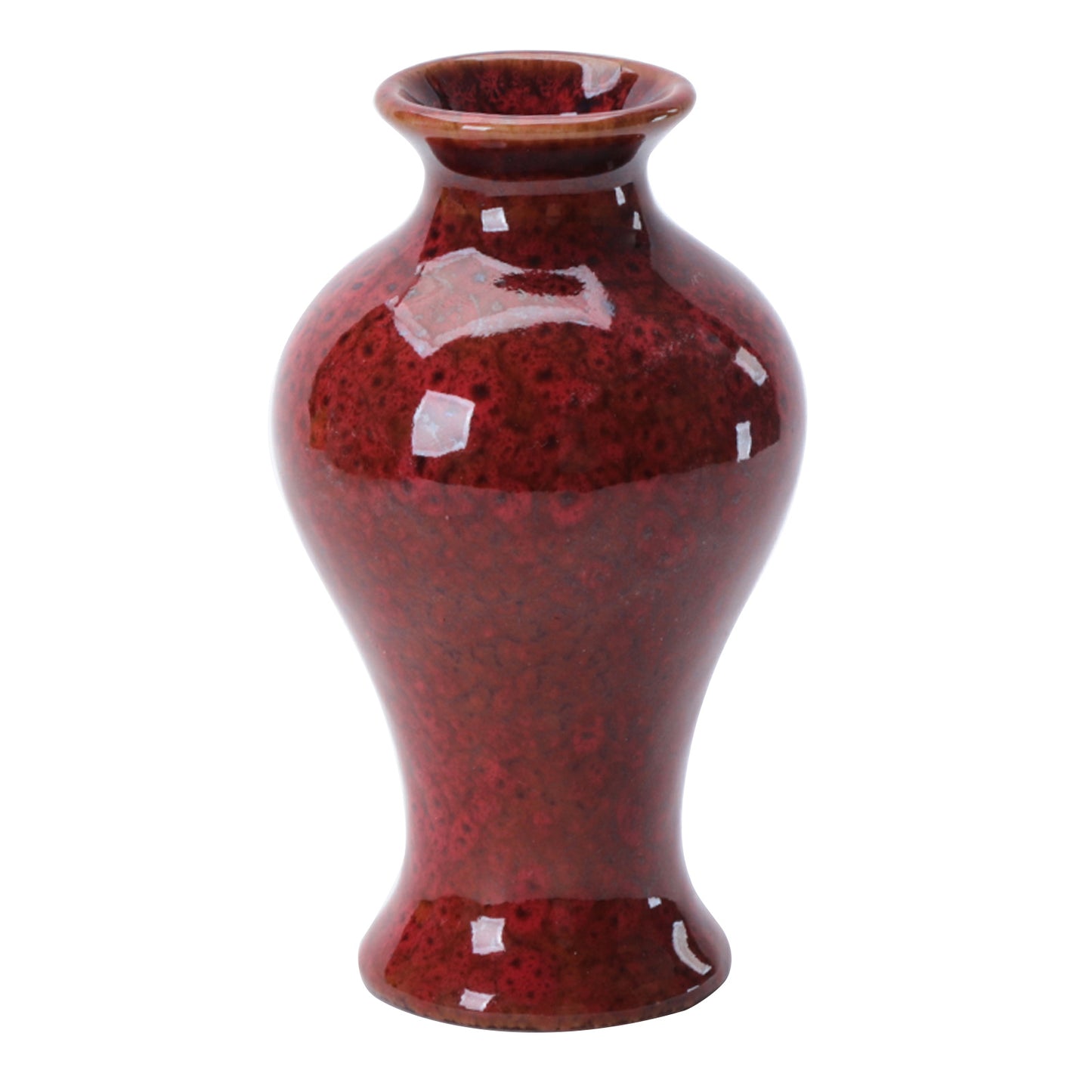 Ceramics Flower Vases 10.5cm Glazed Special Design  for Home Decoration