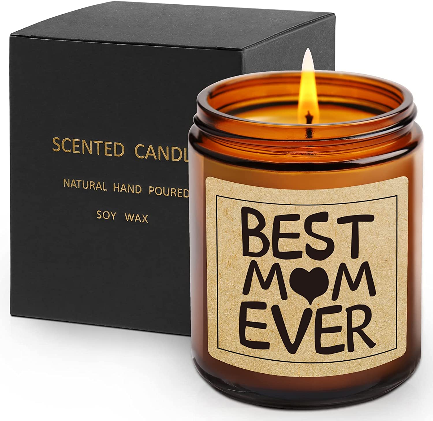 Lavender Scented Soy Candle Gifts for Mom