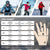 Thermal Black Warm Gloves for Men Women Waterproof Touchscreen Non-Slip Freezer, Large