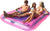 Tub Inflatable Tanning Pool Float For Adults Kids Lounger Series-Classic XL (Pink / Purple)