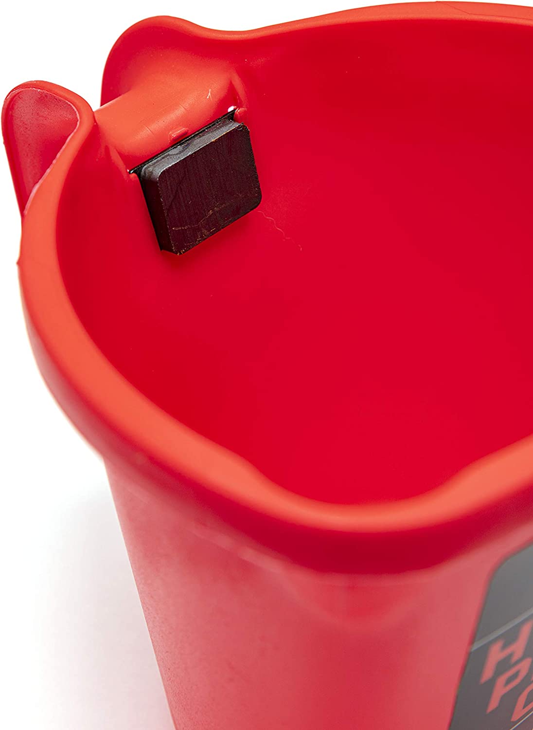 Paint Cup Holds 16 oz. of Paint or Stain, Integrated Magnetic Brush Holder, Ideal for Trim Work, Touch-ups, 1 Pack