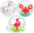 3 Pieces 3D Beach Balls, 13 Inch Inflatable Toys for Kids