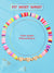 24 Pcs Colorful Kids Bracelet Adjustable Flat Beads Letter Heart Evil Eye Bracelets