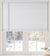 1" Cordless Vinyl Mini Blinds, White, 34.5"W x 60"H