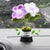 White Flower Car Dashboard Decorations