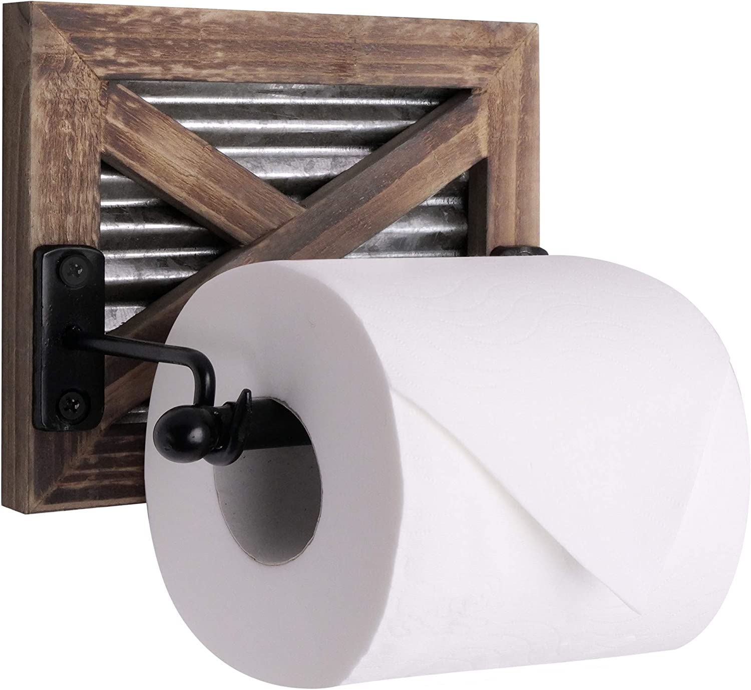 Alley Rustic Farmhouse Toilet Paper Holder