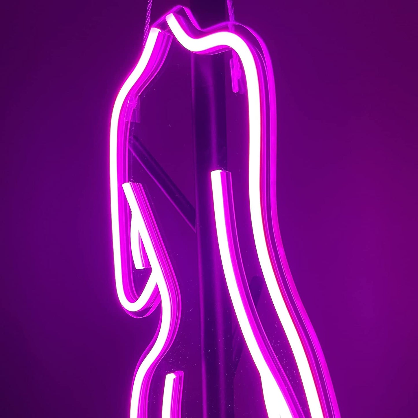 16.5x8.5 inch Lady Back Neon Sign Art Wall Lights