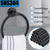 Matte Black Towel Ring for Bathroom 1 Pack, Kitchen Bath Towel Hangers Stainless Steel