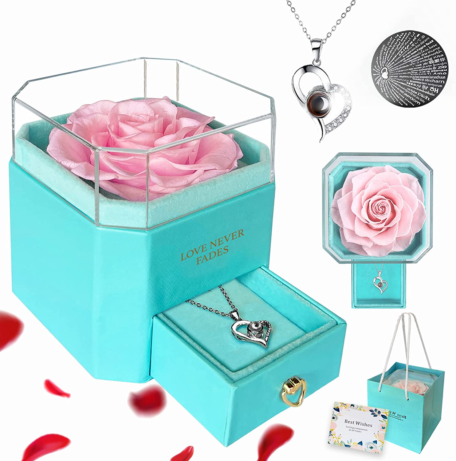 Wholesale Eternal Everlasting Real Flower and Plants Preserved Rose in  Acrylic Jewelry Box with Necklace for Valentine Wedding - China Preserv Rose  Box and Preserved Real Rose price | Made-in-China.com