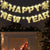 2024 Happy New Year Banner and Copper Wire Lights Gold Glitter Happy New Year Banner Lights String for New Years Eve Party Supplies 2024 Happy New Year Party Decorations NYE Decorations 2024 Home Office Decor (Gold)