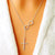 Stainless Steel Infinity Charm Cross Pendant for Women