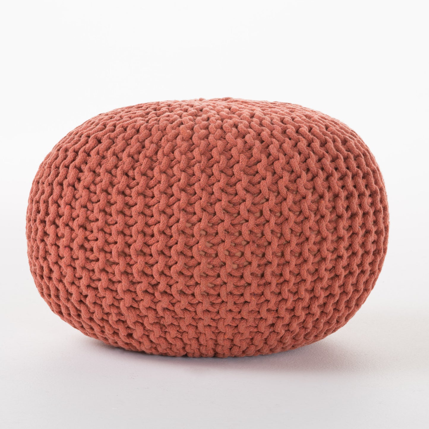 Indoor Bohemian Handcrafted Modern Cotton Ottoman Pouf