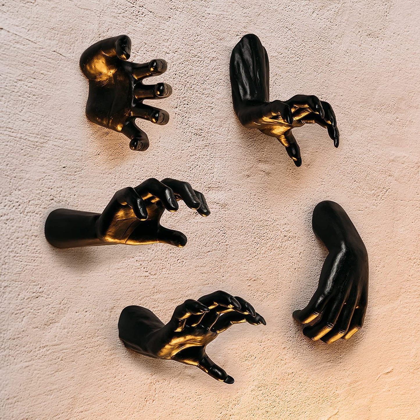 Creepy Hands Wall Mountable Hangers for Home Decoration  (Grabbing, 1 Piece)