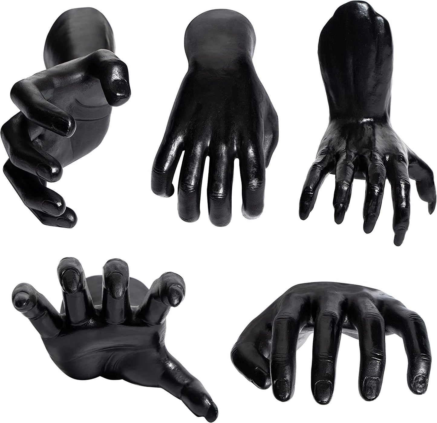 Creepy Hands Wall Mountable Spooky Hangers for Home Decoration (Reaching, 1 Piece)