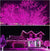 300 LED Valentines Day Decor Lights, 108ft Plug in Pink Lights, 8 Modes