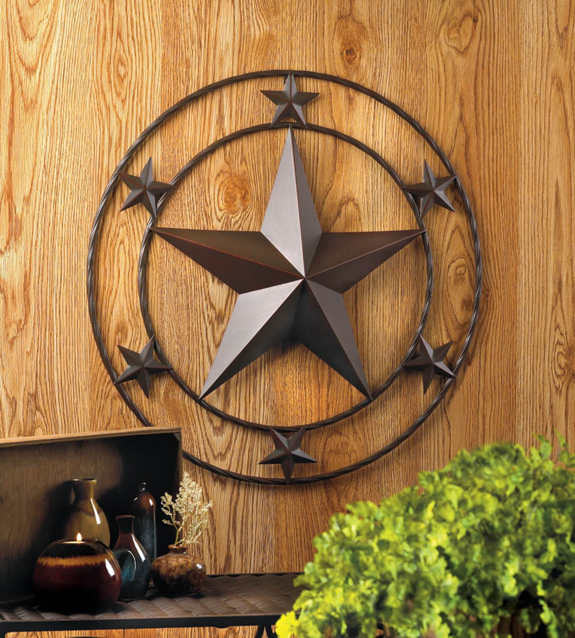 TEXAS STAR WALL DECOR