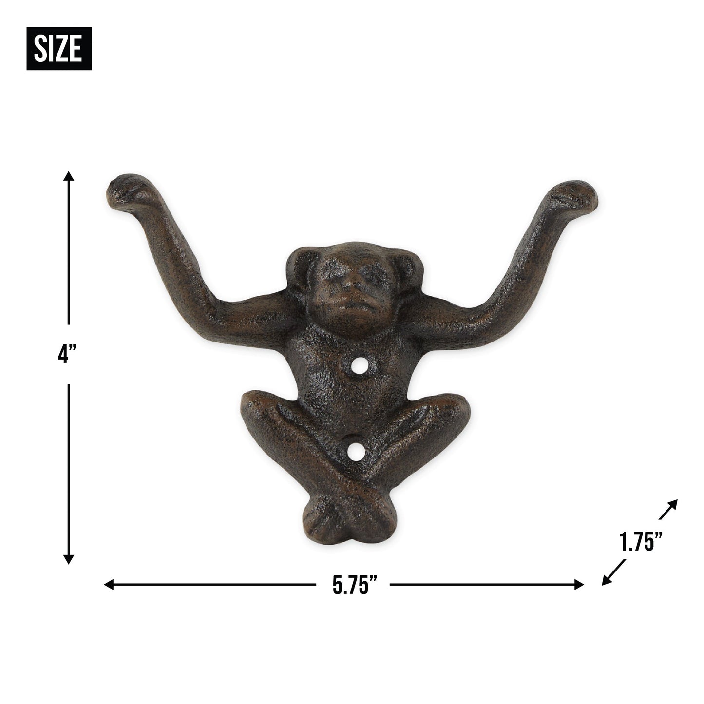 Monkey Wall Hook Set of 2