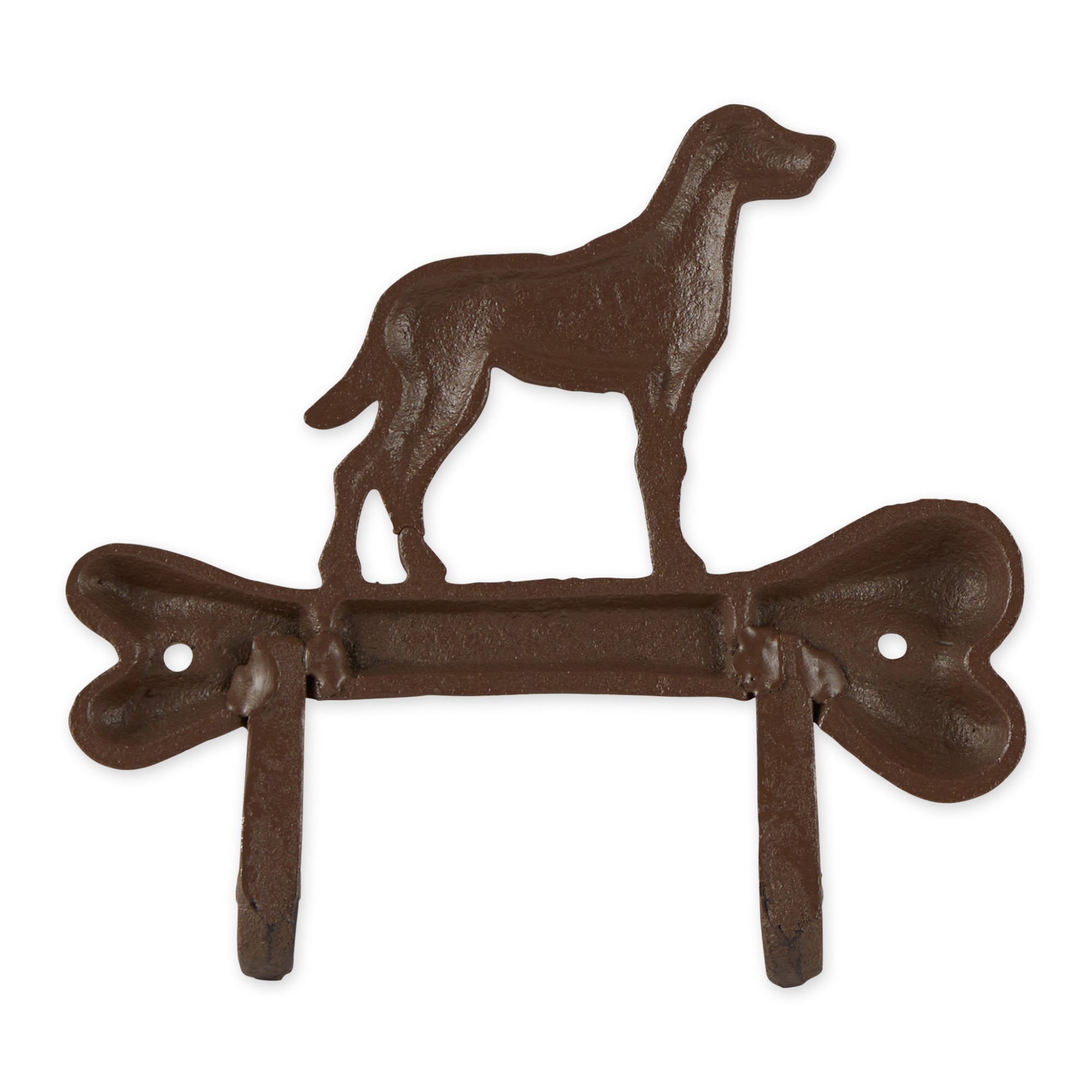 Dog With Bone Wall Hook