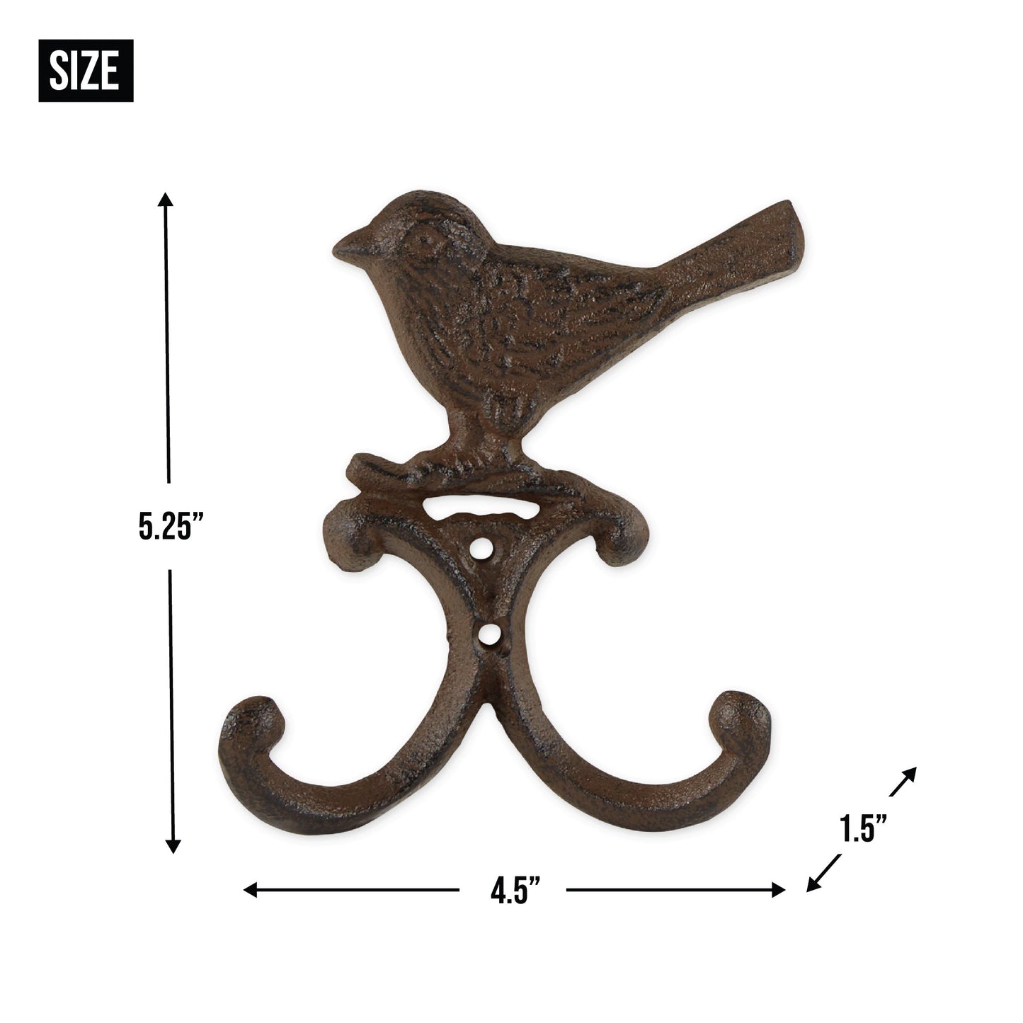 Bird Wall Hook Set of 2