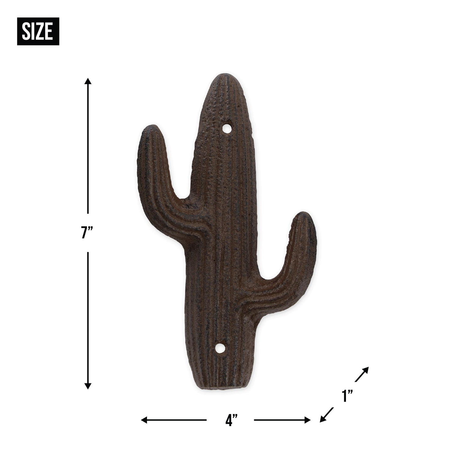 Cactus Wall Hook Set of 2