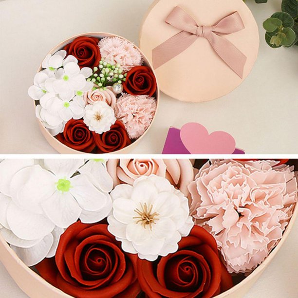 Eternal Rose in Box Preserved Real Rose Flowers With Box Set, Blue