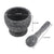 Granite Mortar and Pestle Set - Perfect for Crushing and Grinding Herbs and Spices to Maximize Flavor, Easy to Use & Clean, Solid Stone