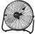 12-inch High-Velocity 3-Speed Floor Fan w/ 180-Degree Tilt, Black