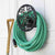 Wall Mount Decorative Garden Hose Butler, Holds 125-Feet of 5/8-In-Tulip