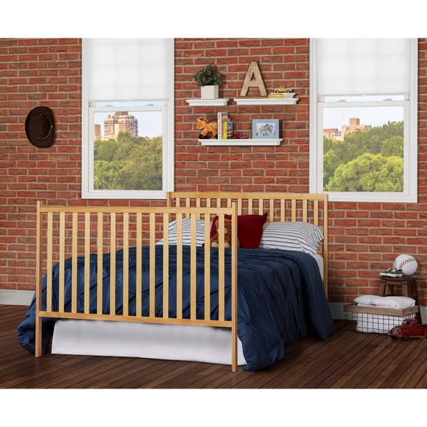 5-in-1 Convertible Crib, Natural