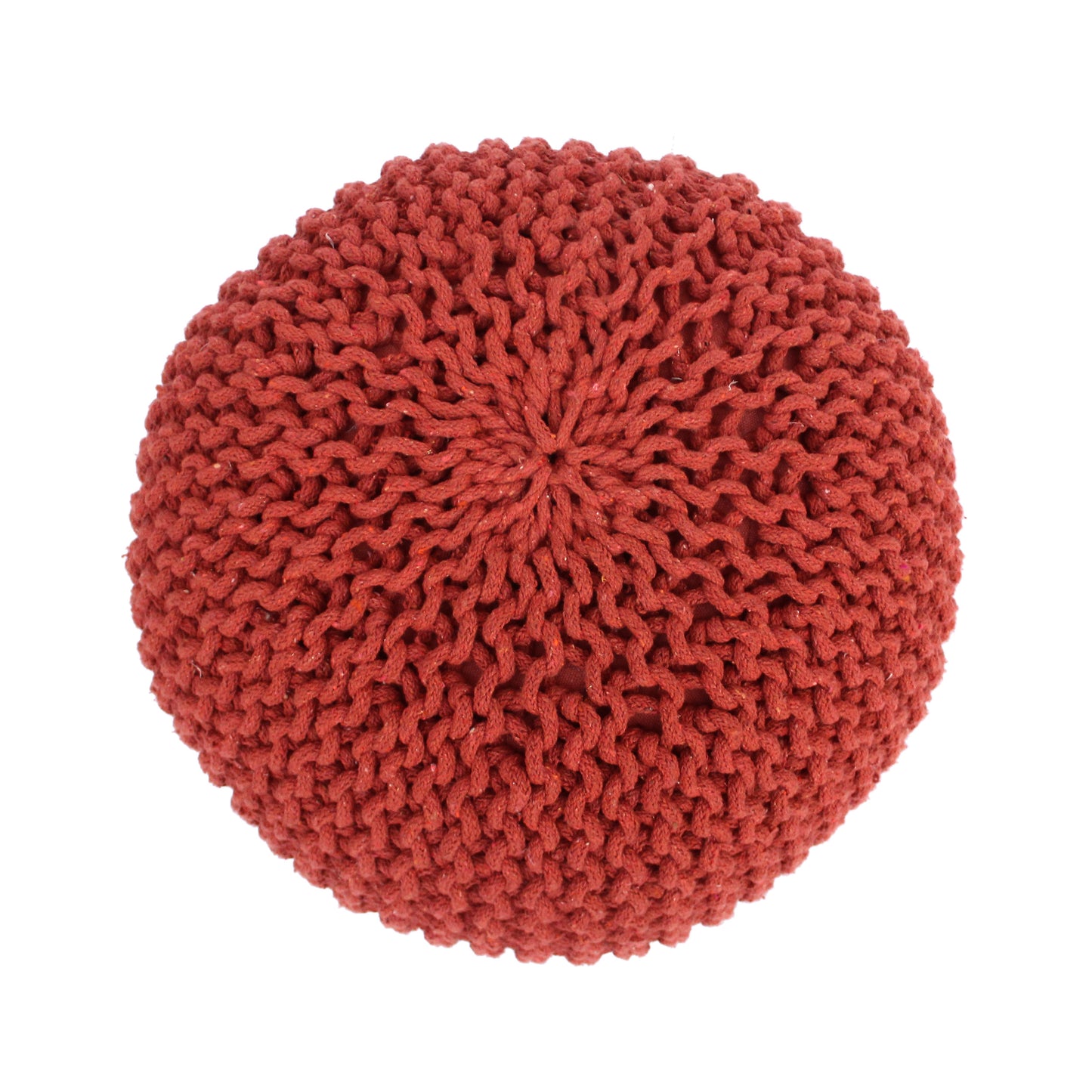 Indoor Bohemian Handcrafted Modern Cotton Ottoman Pouf