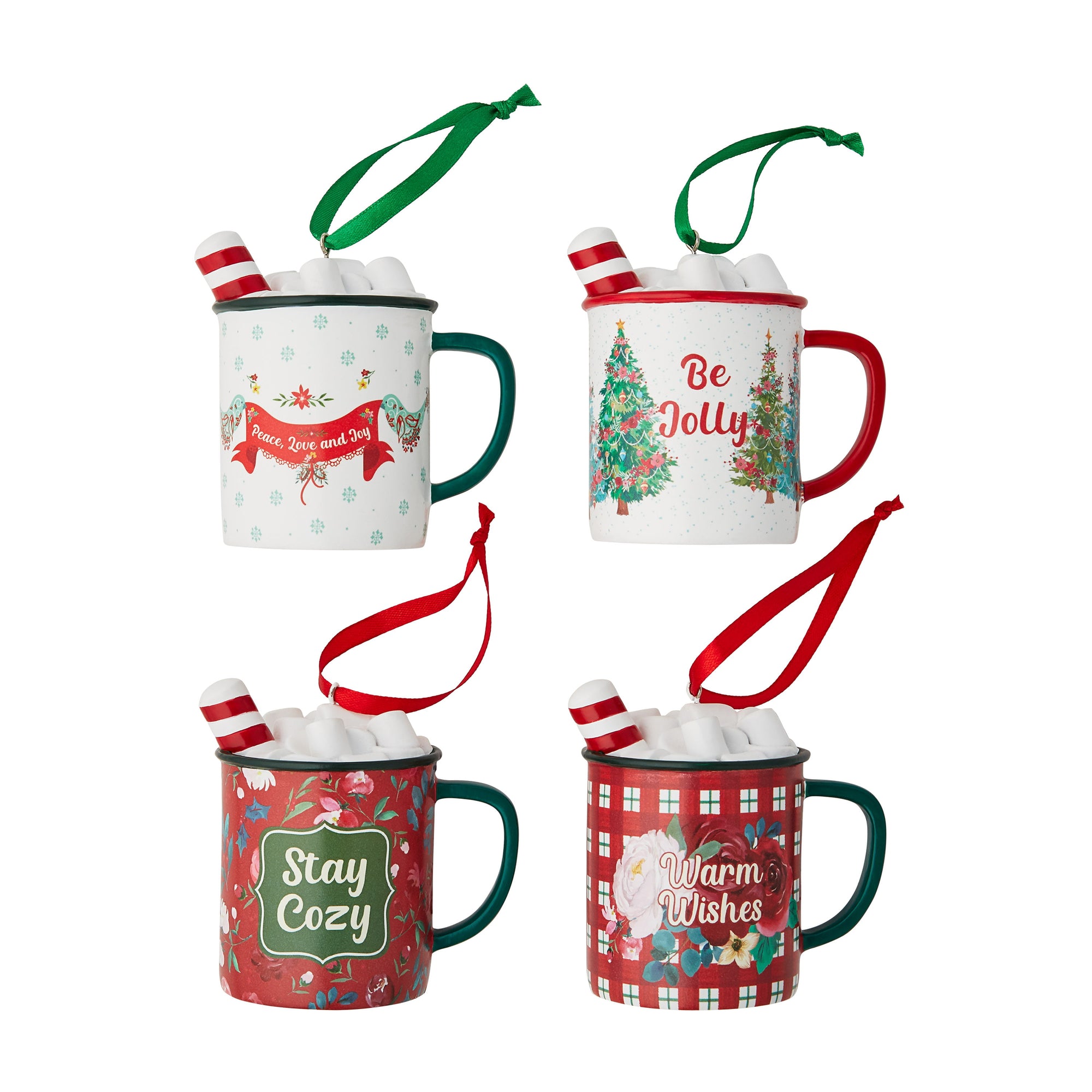 Christmas Ornament Bundle, 4 Count