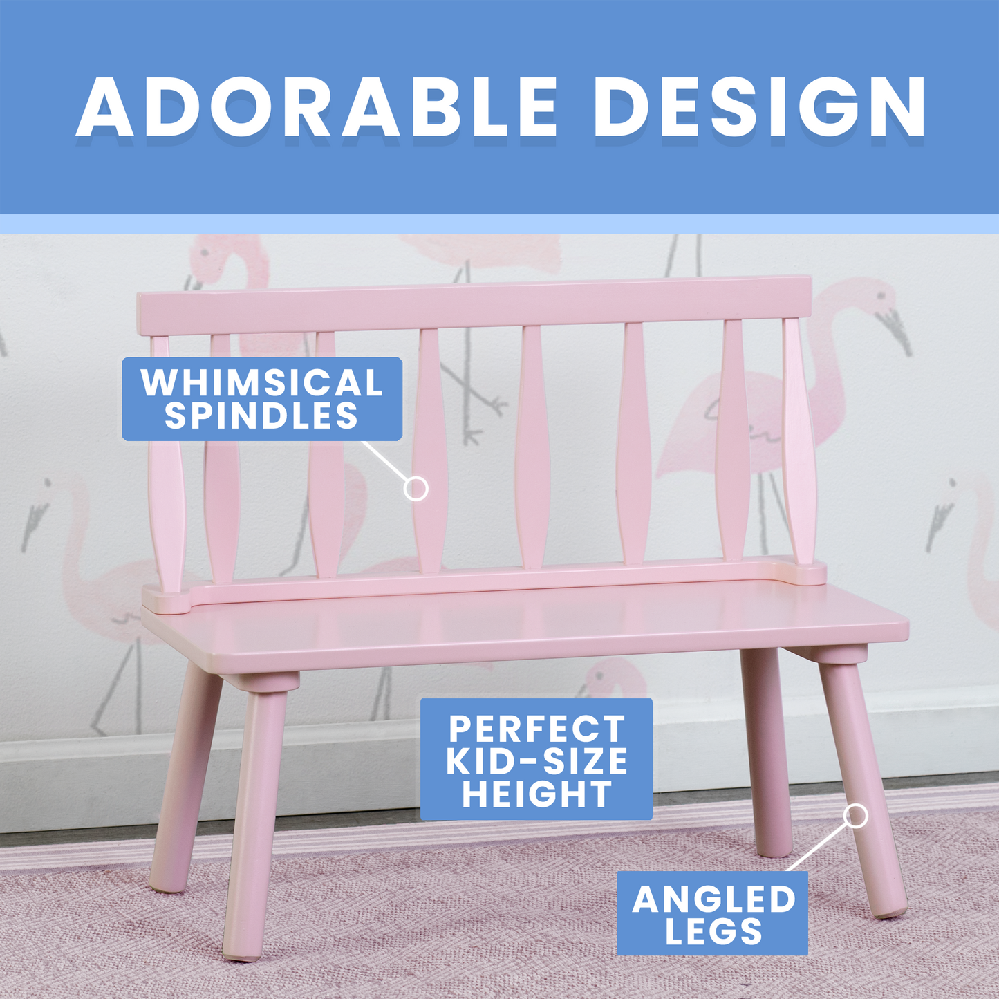 Children Bench for Bedroom/Playroom