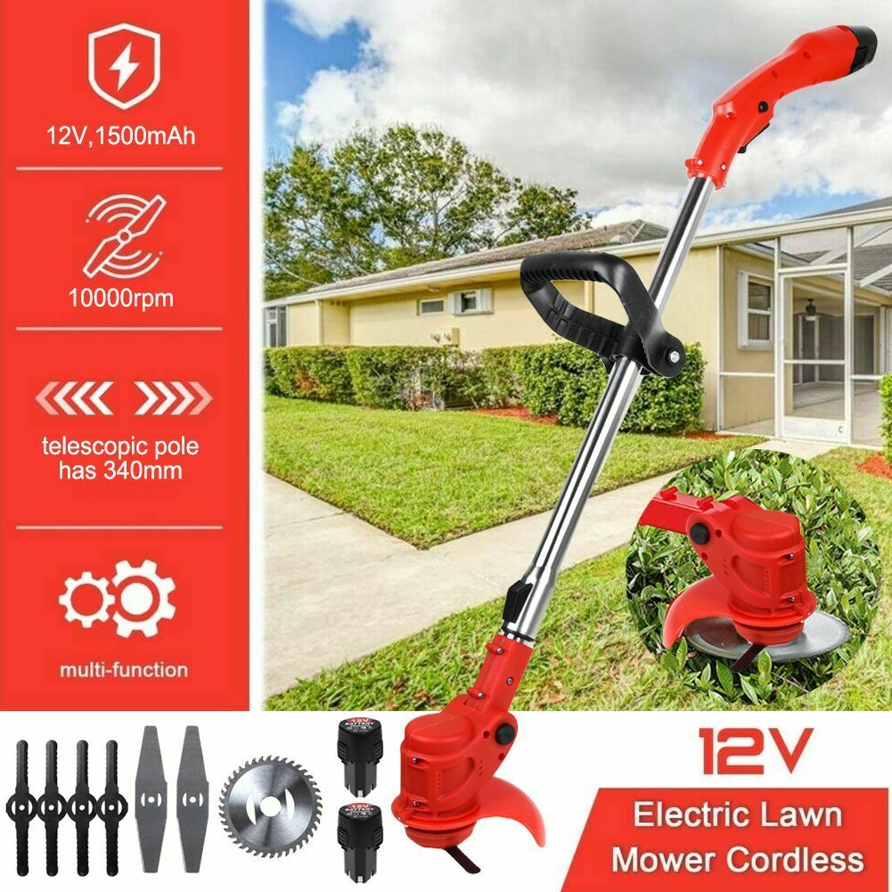 Cordless Strimmer Electric Grass Trimmer