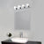 Vanity Light in Polished Chrome, 4-Light