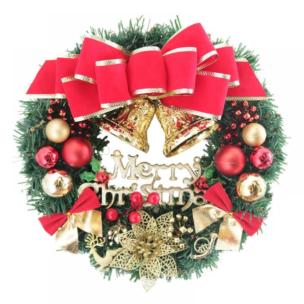 11.8 Inch Christmas Wreath Decoration