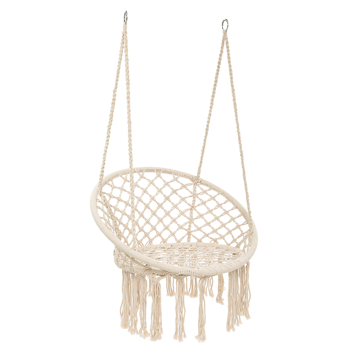 Hanging Hammock Chair Macrame Swing Seat Mesh