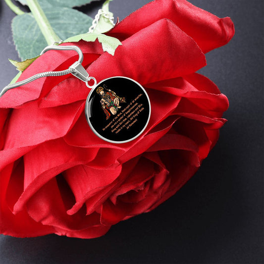 Lord Hanuman Oh conqueror of the Wind, Destroyer of all miseries special Pendant